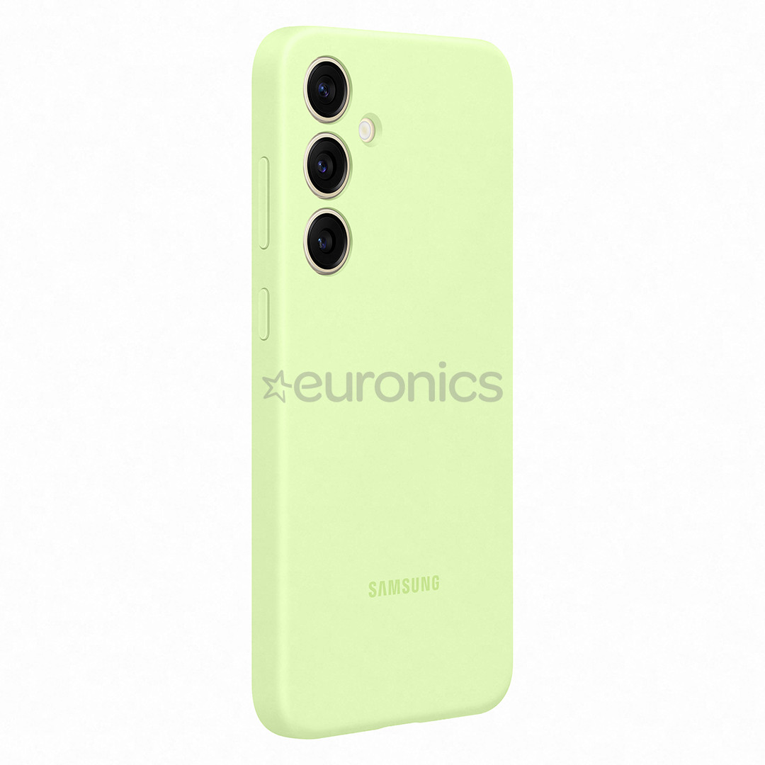 Samsung Silicone Case, Galaxy S24+, зеленый - Чехол