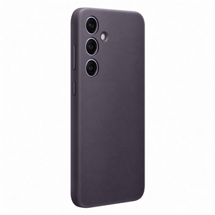 Samsung Vegan Leather Case, Galaxy S24+, dark violet - Case