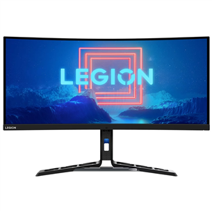 Lenovo Legion Y34wz-30, 34'', UWQHD, Mini LED, 165 Гц, изогнутый, черный - Монитор