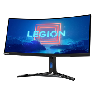 Lenovo Legion Y34wz-30, 34'', UWQHD, Mini LED, 165 Гц, изогнутый, черный - Монитор