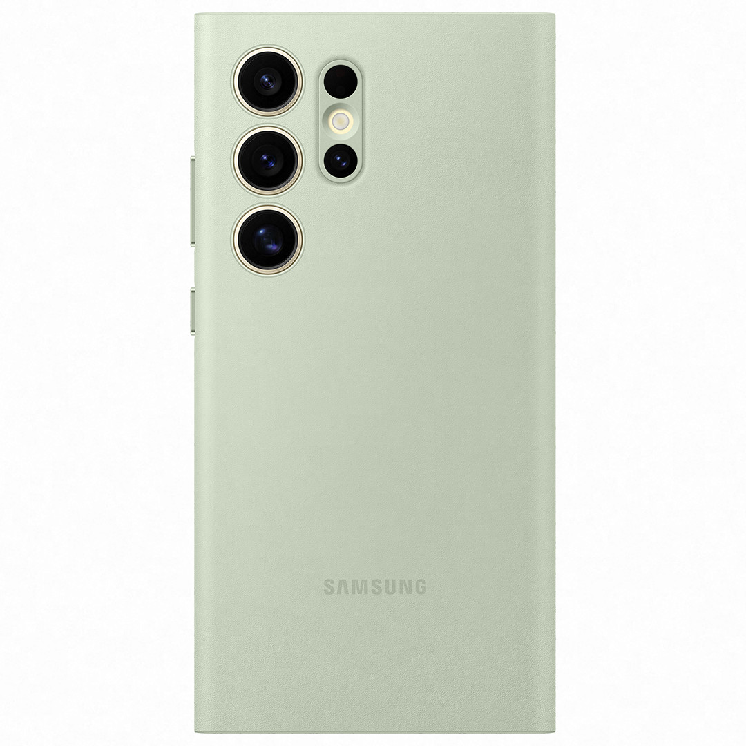 Samsung Smart View Wallet Case, Galaxy S24 Ultra, light green - Case