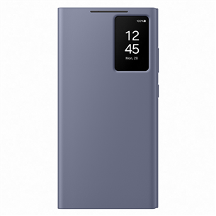 Samsung Smart View Wallet Case, Galaxy S24 Ultra, сиреневый - Чехол EF-ZS928CVEGWW