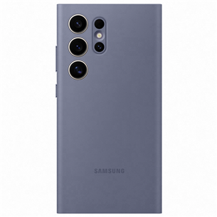 Samsung Smart View Wallet Case, Galaxy S24 Ultra, сиреневый - Чехол