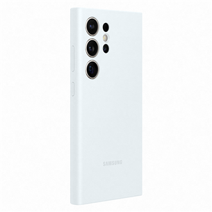 Samsung Silicone Case, Galaxy S24 Ultra, valge - Ümbris