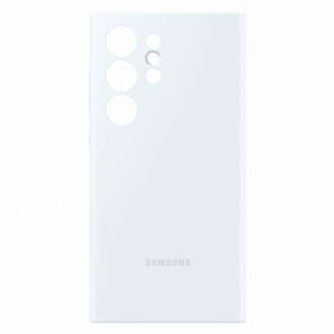 Samsung Silicone Case, Galaxy S24 Ultra, white - Case