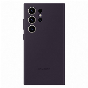 Samsung Silicone Case, Galaxy S24 Ultra, dark violet - Case
