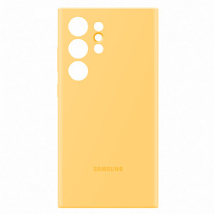 Samsung Silicone Case, Galaxy S24 Ultra, yellow - Case