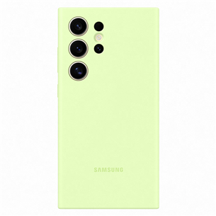 Samsung Silicone Case, Galaxy S24 Ultra, зеленый - Чехол EF-PS928TGEGWW