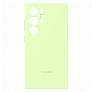 Samsung Silicone Case, Galaxy S24 Ultra, зеленый - Чехол
