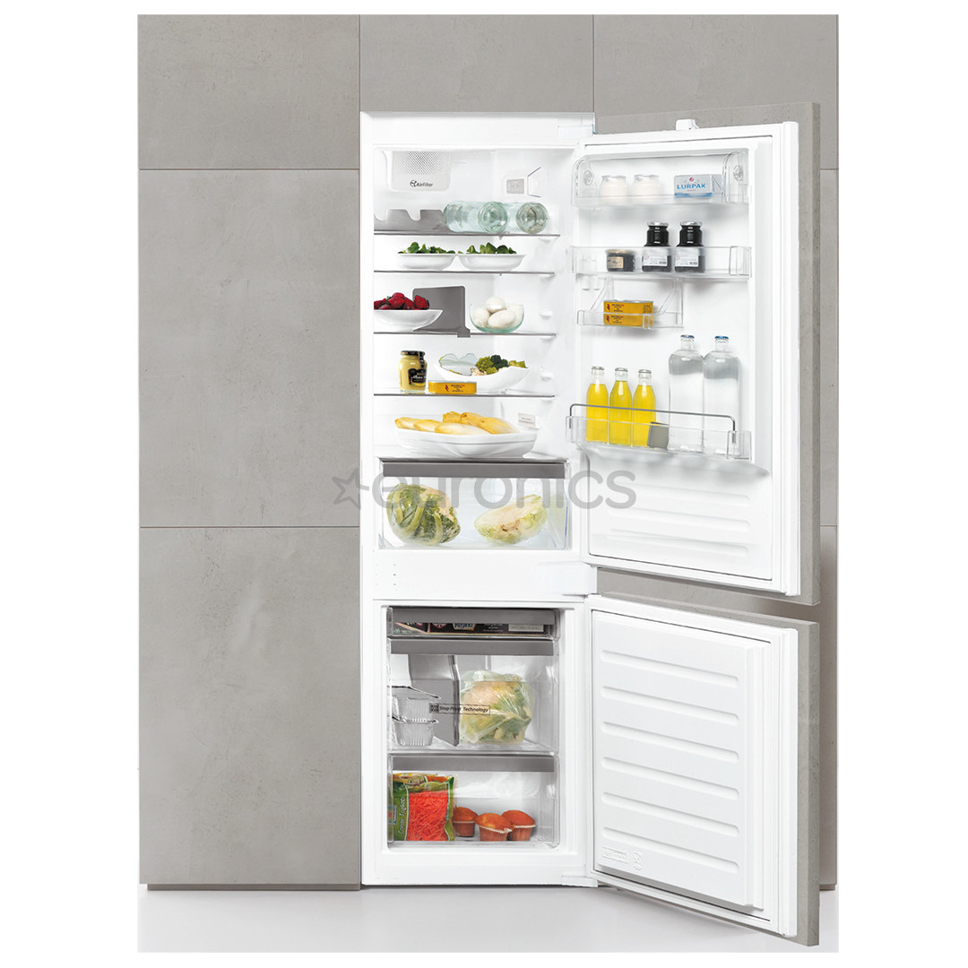 Whirlpool, StopFrost, 273 L, height 177 cm - Built-in refrigerator