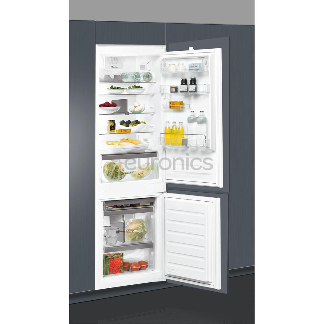 Whirlpool, StopFrost, 273 L, height 177 cm - Built-in refrigerator