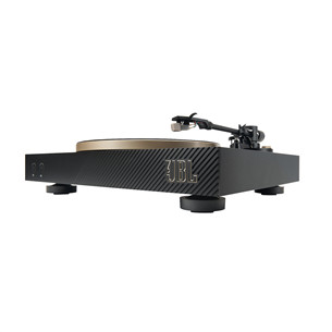 JBL Spinner BT, must/kuldne - Vinüülplaadimängija
