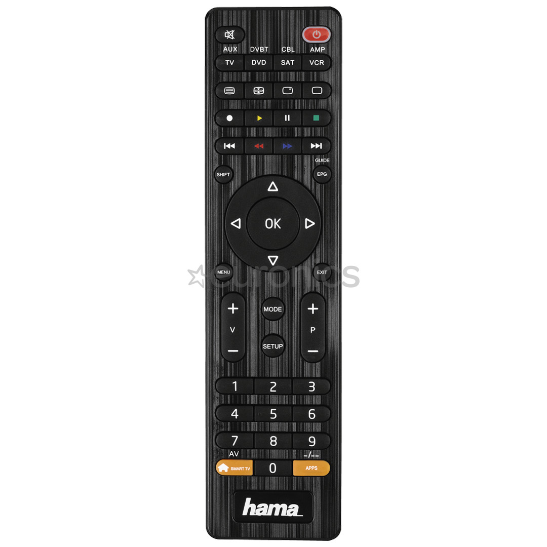 Hama 8in1, must - Universaalne juhtimispult