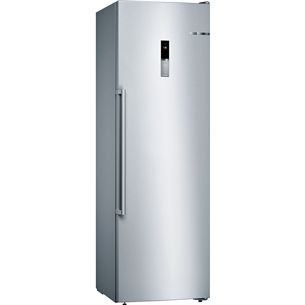 Bosch Series 6, NoFrost, 242 L, 186 cm, inox - Freezer GSN36BIEP