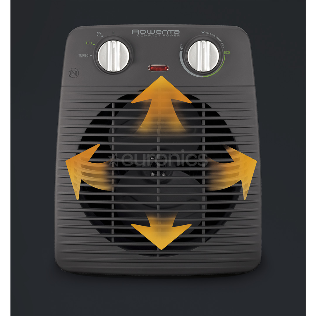 Rowenta Compact Power, 2000 W, tumehall - Soojapuhur