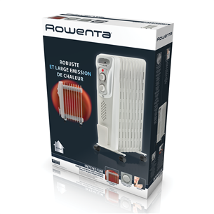 Rowenta Intensium, 2000 W, light grey - Oil heater