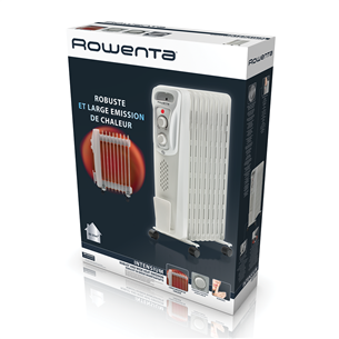 Rowenta Intensium, 2000 W, helehall - Õliradiaator