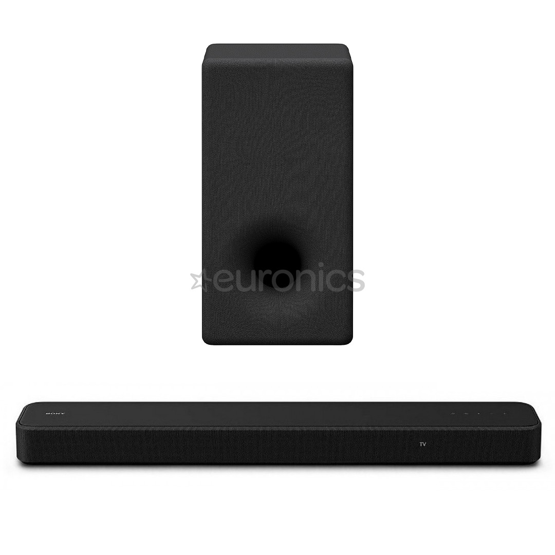 Sony HT-S2000 + Sony SA-SW3, черный - Саундбар и сабвуфер