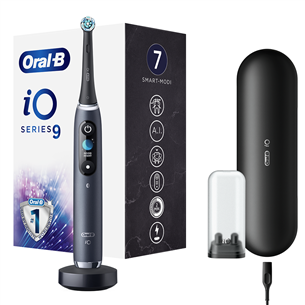 Braun Oral-B iO 9 Black Onyx, must - Elektriline hambahari IO9BLACKONYX