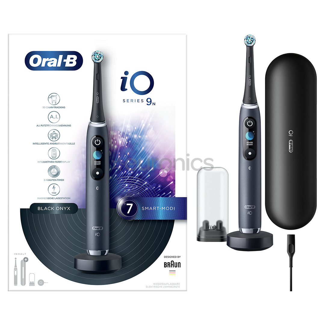 Braun Oral-B iO 9 Black Onyx, must - Elektriline hambahari