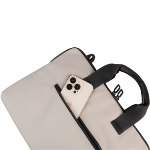 Tucano Gommo Slim Brief, 16'', hall - Sülearvutikott