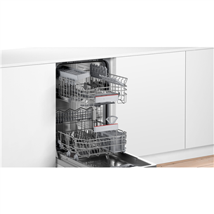 Bosch, Series 4, 9 place settings - Built-in dishwasher