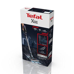 Tefal X-PERT 6.60 Allergy, серый - Беспроводной пылесос