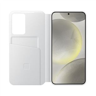 Samsung Smart View Wallet Case, Galaxy S24+, белый - Чехол