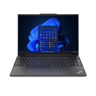 Lenovo ThinkPad E16 Gen 1, 16", WUXGA, Ryzen 5, 16 ГБ, 512 ГБ, SWE, черный - Ноутбук