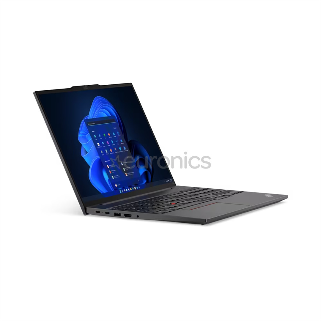 Lenovo ThinkPad E16 Gen 1, 16", WUXGA, Ryzen 5, 16 ГБ, 512 ГБ, SWE, черный - Ноутбук