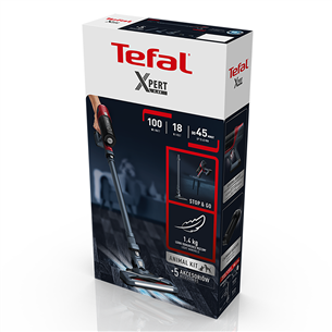 Tefal X-PERT 6.60 Animal, grey - Cordless vacuum cleaner