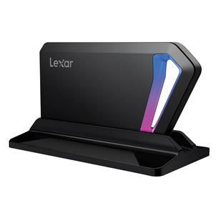 Lexar SL660 Blaze, 512 GB, USB-C, RGB, must - Väline SSD
