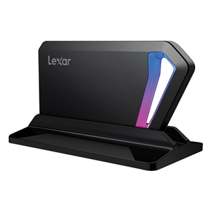 Lexar SL660 Blaze, 512 GB, USB-C, RGB, black - External SSD