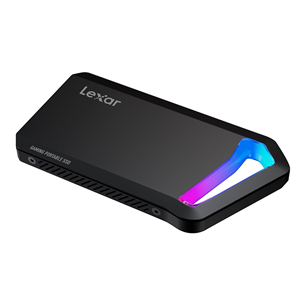 Lexar SL660 Blaze, 1 ТБ, USB-C, RGB, черный - Внешний накопитель SSD