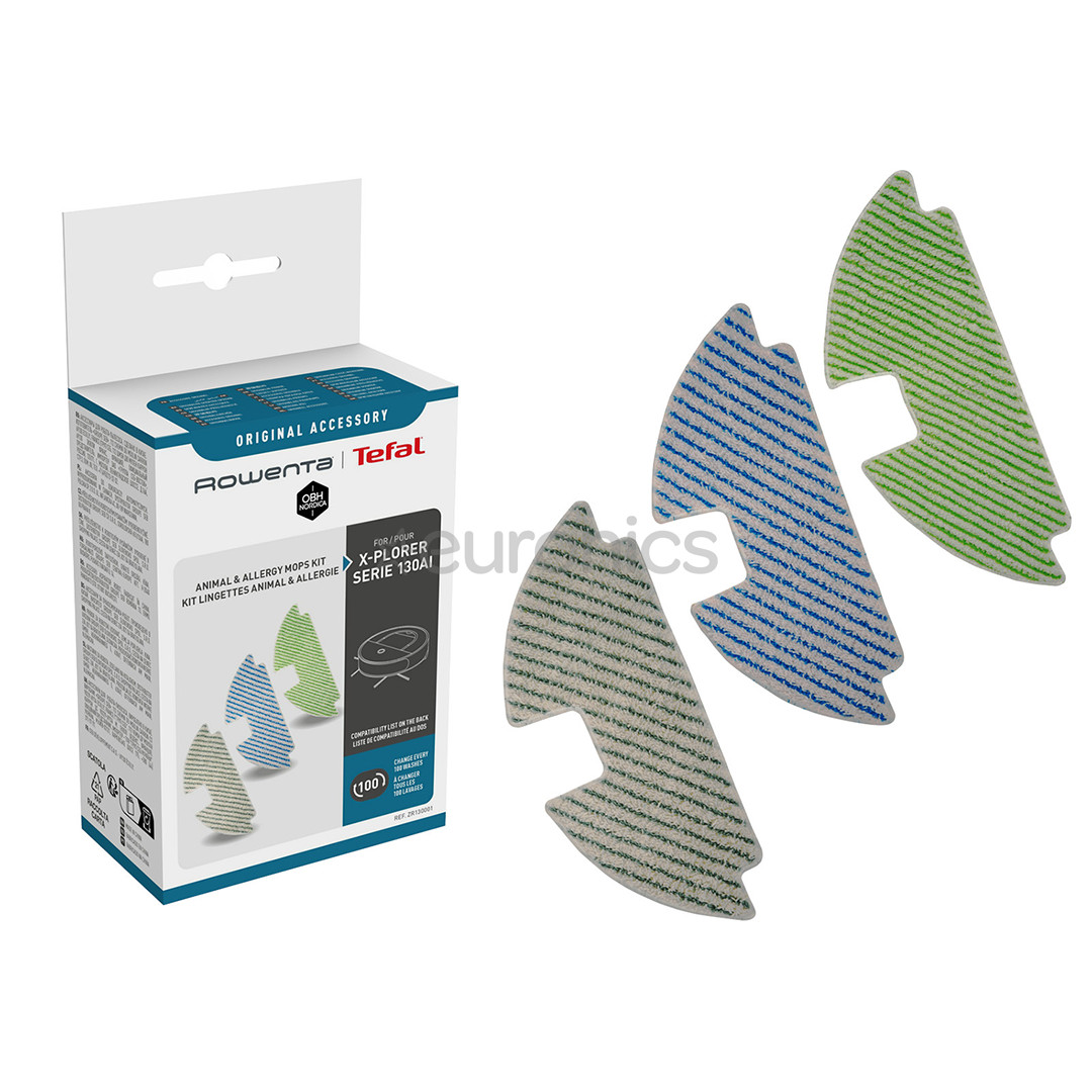 Tefal X-Plorer S130, RG90, 3 tk - Mikrofiibermopid