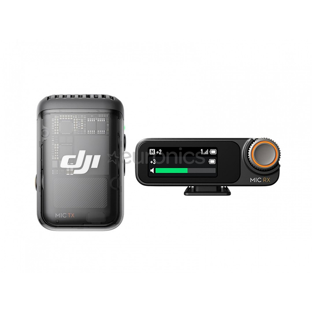 DJI Mic 2 (1TX+1RX) - Juhtmevaba mikrofonisüsteem