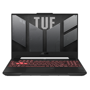 ASUS TUF Gaming A15, 15.6'', FHD, 144 Hz, Ryzen 7, 16 GB, 512 GB, RTX 4050, ENG - Notebook