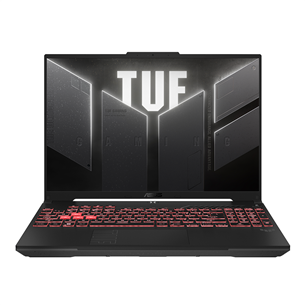 ASUS TUF Gaming A16, 16'', WQXGA, 165 Hz, Ryzen 9, 16 GB, 1 TB, RTX 4060, ENG - Sülearvuti FA607PV-QT006W