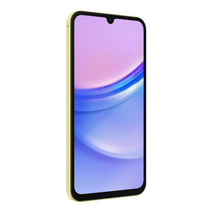 Samsung Galaxy A15, 128 GB, kollane - Nutitelefon