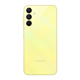Samsung Galaxy A15, 128 GB, kollane - Nutitelefon