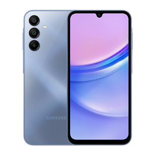 Samsung Galaxy A15 5G, 128 GB, sinine - Nutitelefon