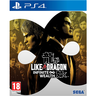 Like a Dragon: Infinite Wealth, PlayStation 4 - Игра