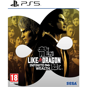 Like a Dragon: Infinite Wealth, PlayStation 5 - Mäng 5055277052356