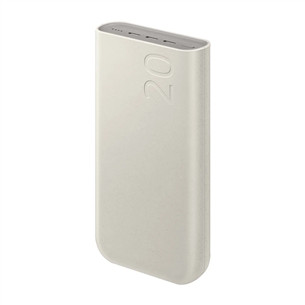 Samsung P4520, 20000 mAh, 45 W, beige - External battery bank EB-P4520XUEGEU