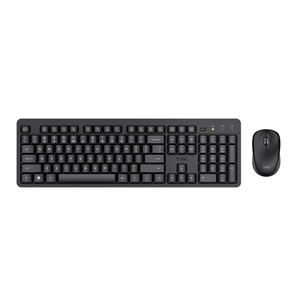 Trust Ody II Silent, US, black - Wireless mouse and keyboard 25018