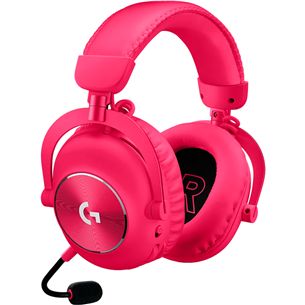 Logitech G PRO X 2, розовый - Беспроводная гарнитура