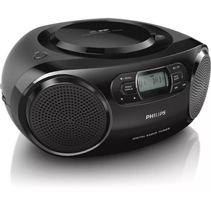 Philips AZB500, FM, DAB, CD, must - Magnetoola