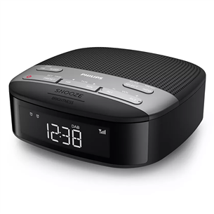 Philips TAR3505, FM, DAB+, black - Clock Radio