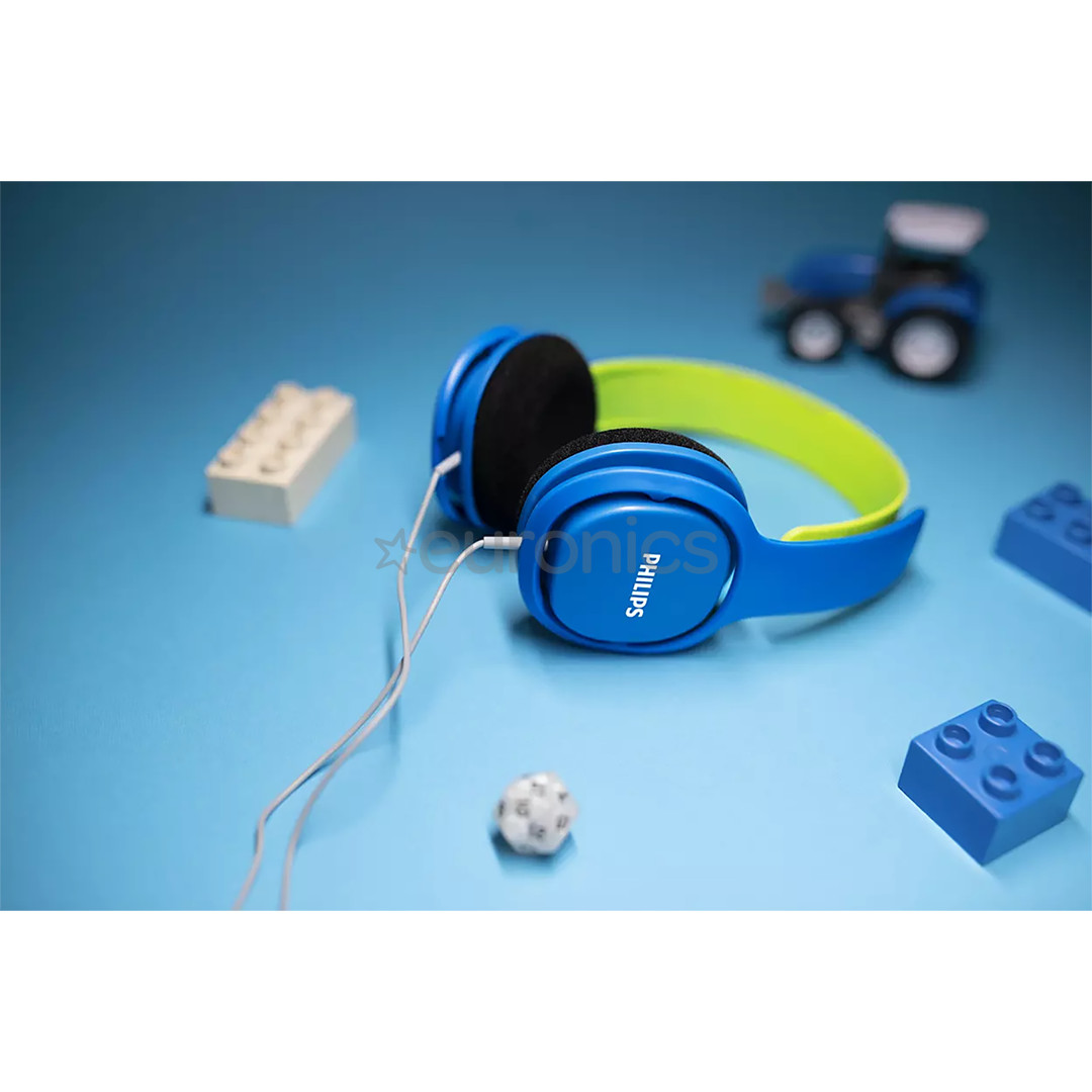 Philips SHK2000BL, blue - Headphones for Kids