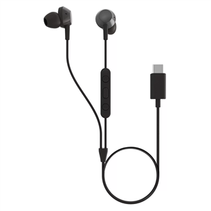 Philips TAE5008BK, USB-C, microphone, black - Wired in-ear earbuds